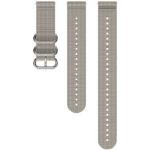 Bracelets de montre gris en métal look casual en tissu pour femme 