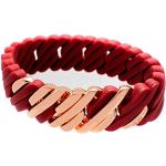 Bracelet Therubz 03-100-214 Rouge Rose Silicone Acier Inoxydable / Silicone (20 mm)