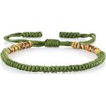 Bracelets porte-bonheurs verts personnalisés look asiatique 