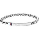 Bracelets Tommy Hilfiger argentés en acier en acier look fashion pour femme 