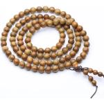 Bracelets marron en bois à perles en bois look asiatique en promo 