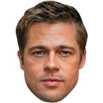 Brad Pitt (Stubble) Masques de celebrites