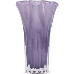 Vases design violets en verre 