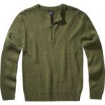 Pullovers Brandit verts à col rond Taille S look fashion pour homme 