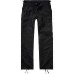 Pantalons cargo Brandit noirs Taille XS look fashion pour femme en promo 