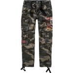 Pantalons cargo Brandit multicolores en cuir Iron Maiden Taille 3 XL look fashion pour homme 