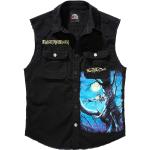 Gilets Brandit blancs Iron Maiden Taille S look fashion pour homme 