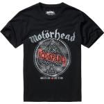 T-shirts col rond Brandit noirs en caoutchouc Motörhead à manches courtes à col rond Taille S look fashion pour homme 