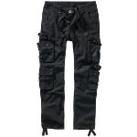 Pantalons cargo Brandit noirs en coton Taille M pour homme 