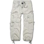 Pantalons cargo Brandit blancs en coton Taille 3 XL look fashion pour homme en promo 