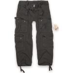 Pantalons cargo Brandit noirs en coton Taille XXL look fashion pour homme en promo 