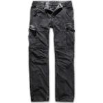 Pantalons cargo Brandit noirs en coton Taille XXL look fashion pour homme en promo 
