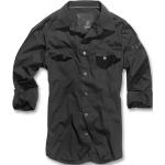 Chemises vintage Brandit noires Taille L look fashion pour homme en promo 