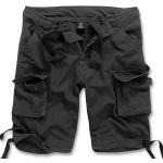 Shorts cargo Brandit noirs en jersey Taille XL look casual pour homme en promo 