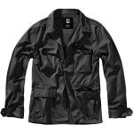 Vestes mi-saison Brandit noires en coton Taille 4 XL look militaire pour homme 