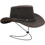 Chapeaux de cowboy Brandslock marron Taille S look fashion pour homme en promo 