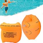 SwimExpert Brassards de natation pour adultes - 60 kg + - Orange