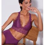 Soutiens-gorge en dentelle Passionata violets en polyester Taille M pour femme en promo 