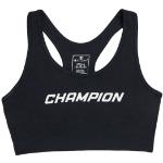 Brassières de sport Champion noires en jersey Taille M soutien minimum pour femme en promo 