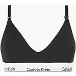 Soutiens-gorge de grossesse de créateur Calvin Klein Modern Cotton noirs Taille M look sportif pour femme 