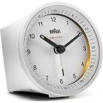 Horloges à fuseaux horaires Braun blanches 