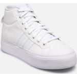 Baskets adidas Sportswear blanches en toile en toile Pointure 38 look sportif pour femme en promo 