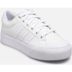 Baskets adidas Sportswear blanches en toile en toile Pointure 36 look sportif pour femme 