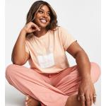 T-shirts à imprimés Brave Soul rose bonbon à manches courtes Taille XL classiques pour femme 