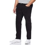 Jeans droits Brax Cooper noirs en lyocell tencel stretch look urbain pour homme 
