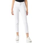 BRAX Style Mary S Ultralight Coton Organic Raccourci I Jeans, Blanc, 36W x 32L Femme