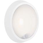 Lampes extérieures Briloner Blanc blanches en plastique avec détecteur modernes 
