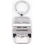 Porte-clés argentés en aluminium à motif bus Volkswagen look fashion 