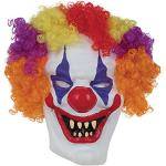 Masques Bristol Novelty multicolores de clown horreur Tailles uniques look fashion 