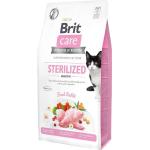 Nourriture Brit care à motif lapins pour chat stérilisé adulte 