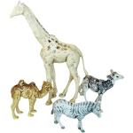 Figurines de girafes en plastique à motif animaux 