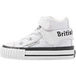 Chaussures de sport British Knights blanches en caoutchouc Pointure 26 look fashion pour garçon 