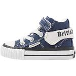 Chaussures de sport British Knights bleus foncé en caoutchouc Pointure 21 look fashion pour garçon 