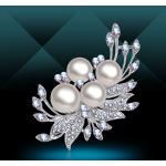 Broches à perles de mariage look fashion pour femme en promo 