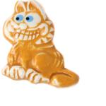 Broche Garfield En Céramique Émaillée Vintage Mignonne Des Années 1980
