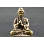 Statuettes en bronze en bronze à motif Bouddha 