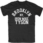 Brooklyn Iron Mike Tyson T-Shirt Mens Round Neck S