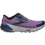 Chaussures de running Brooks violettes en fil filet respirantes Pointure 39 look fashion pour femme en promo 
