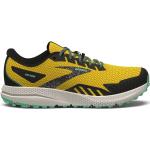 Chaussures de running Brooks vertes en fil filet Pointure 43 look fashion pour homme en promo 