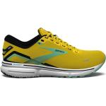 Chaussures de running Brooks Ghost jaunes en fil filet légères Pointure 43 look fashion pour homme 