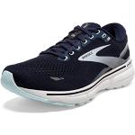 Chaussures de running Brooks Ghost bleues Pointure 38 look fashion pour femme en promo 