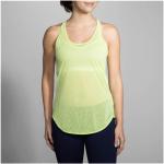 Maillots de running Brooks Ghost verts en polyester Taille XL pour femme en promo 