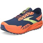 Chaussures de running Brooks vertes Pointure 44 look fashion pour homme en promo 