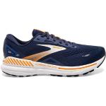 Chaussures de running Brooks Adrenaline GTS bleues en fil filet vegan Pointure 44 pour homme en promo 