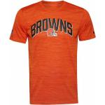 T-shirts col rond Nike Dri-FIT orange en polyester Cleveland Browns à manches courtes à col rond Taille M pour homme 