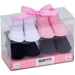 Chaussettes fantaisie Brubaker lot de 4 Taille naissance look fashion pour bébé de la boutique en ligne Amazon.fr 